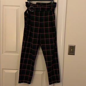 Plaid Pants